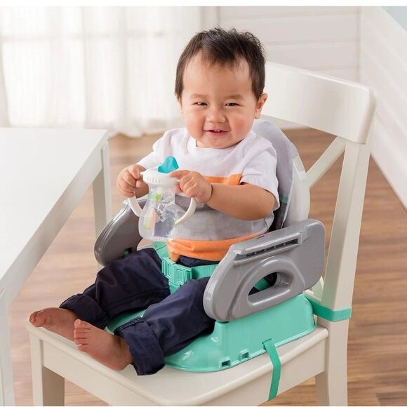Baby Portable Booster Seat Folding Table Feeding High Chair Compact Toddler Tray - Picture 4 of 7